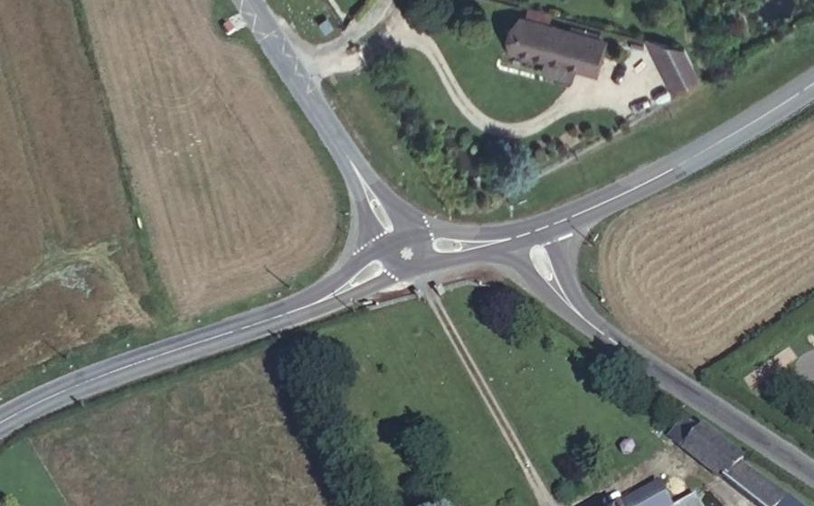 Vue aérienne du Mini-giratoire n°248813889