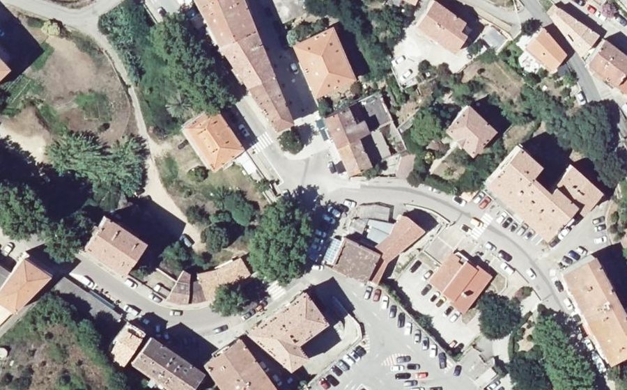 Vue aérienne du Mini-giratoire n°248829778