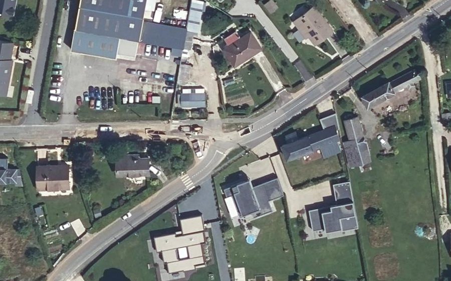 Vue aérienne du Mini-giratoire n°249120933