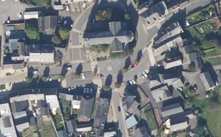 Vue aérienne du Mini-giratoire n°249160683