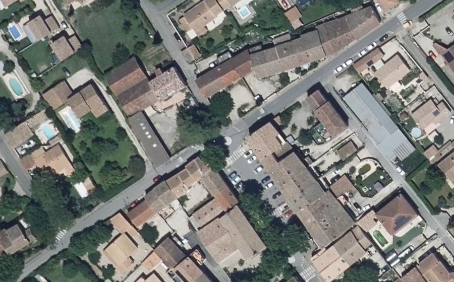 Vue aérienne du Mini-giratoire n°249775416