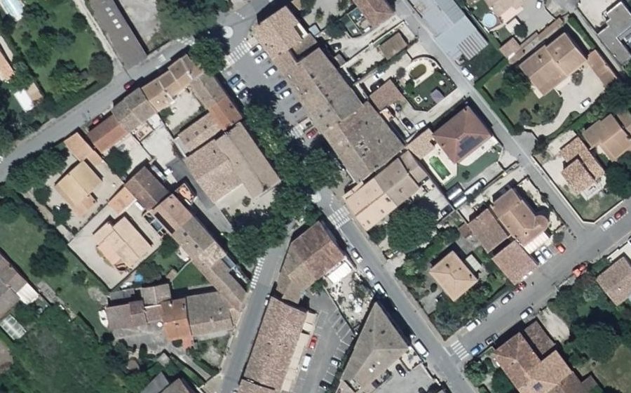 Vue aérienne du Mini-giratoire n°249775419