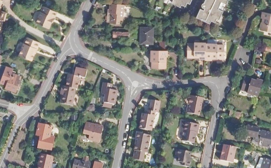 Vue aérienne du Mini-giratoire n°250123376