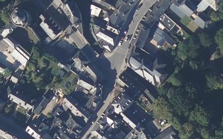 Vue aérienne du Mini-giratoire n°251090905