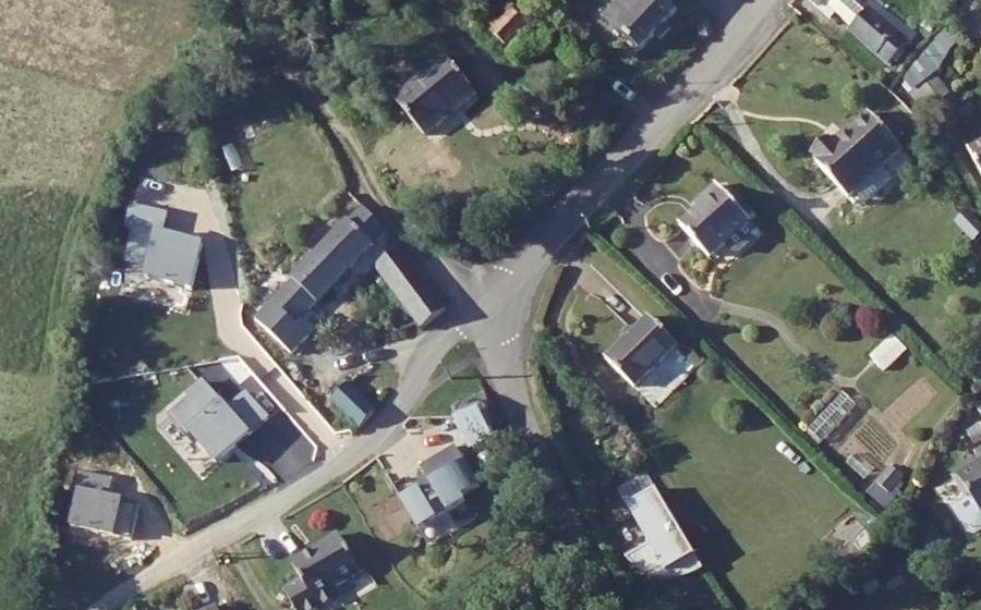 Vue aérienne du Mini-giratoire n°257092594