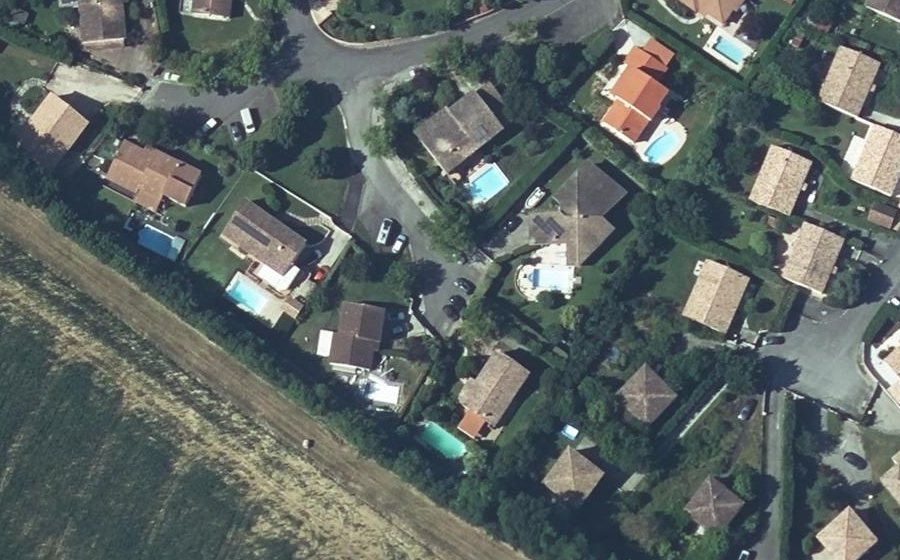 Vue aérienne du Mini-giratoire n°257961969