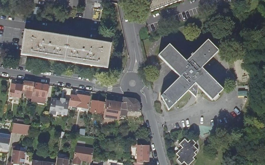 Vue aérienne du Mini-giratoire n°259447969