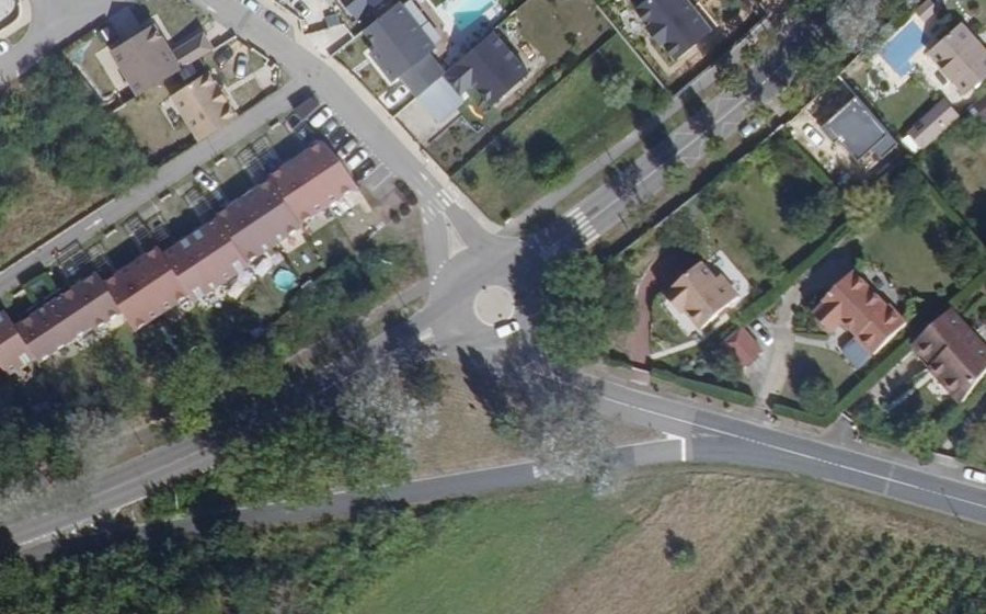 Vue aérienne du Mini-giratoire n°259824721