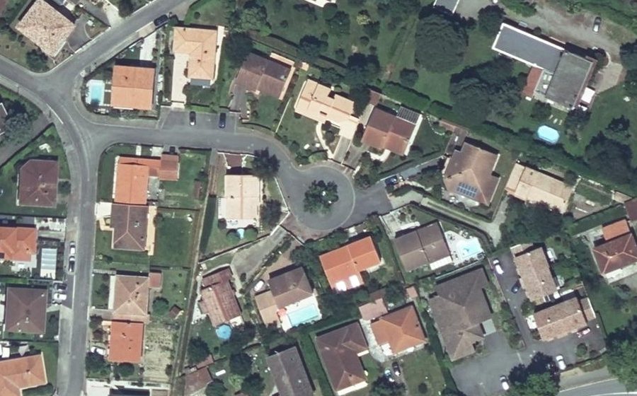 Vue aérienne du Mini-giratoire n°259966949