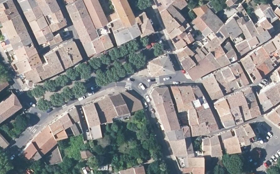 Vue aérienne du Mini-giratoire n°260055090
