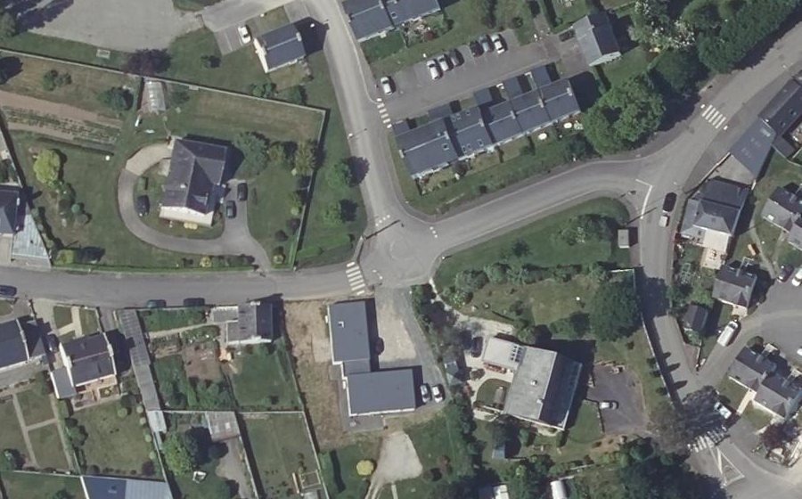 Vue aérienne du Mini-giratoire n°261079500