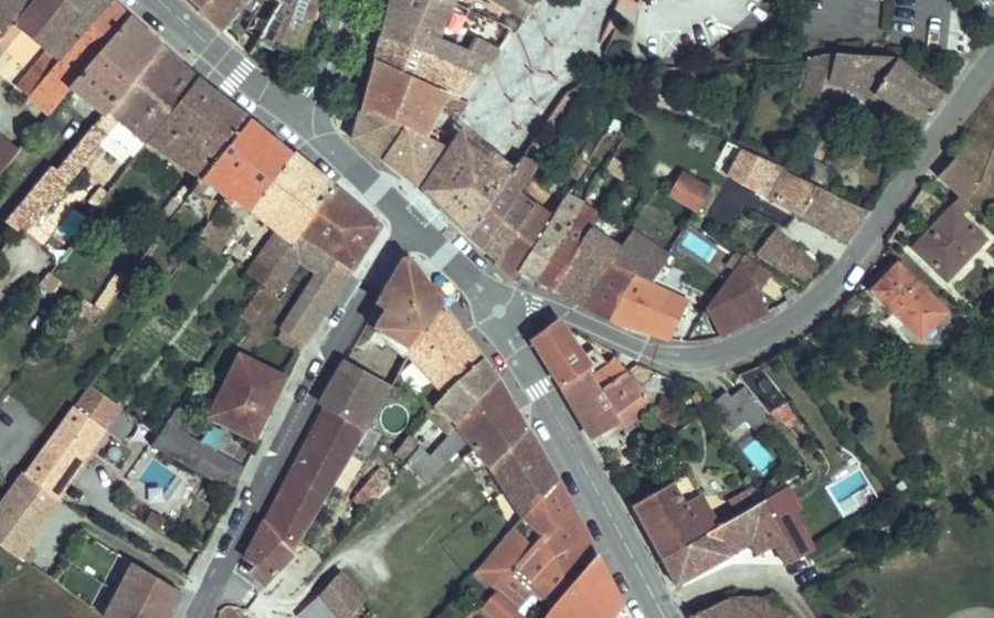 Vue aérienne du Mini-giratoire n°262647526