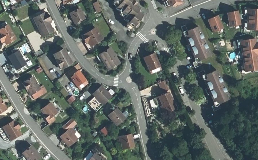 Vue aérienne du Mini-giratoire n°264136332