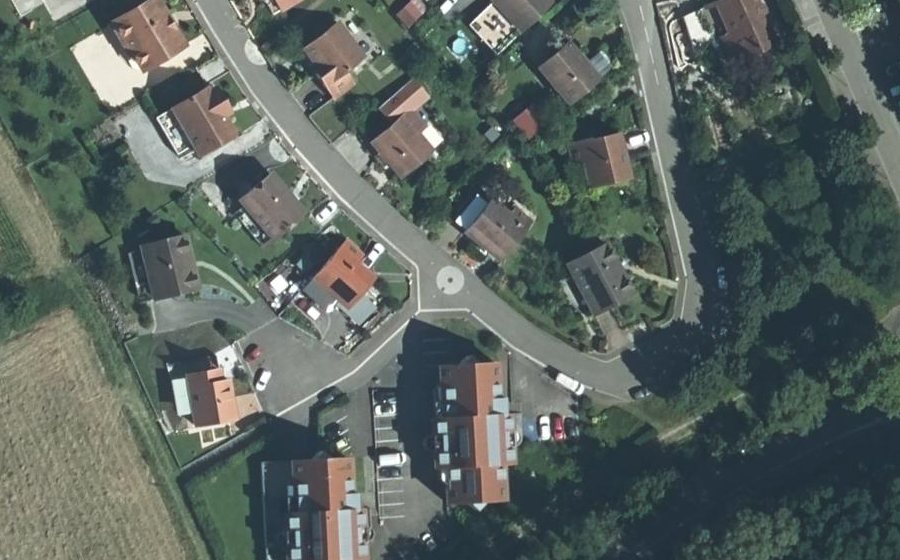 Vue aérienne du Mini-giratoire n°264136356