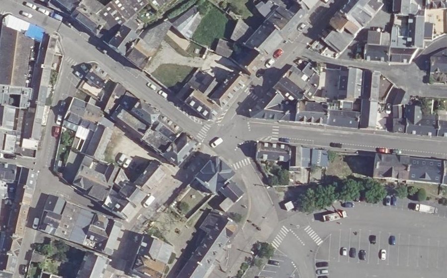 Vue aérienne du Mini-giratoire n°264228486