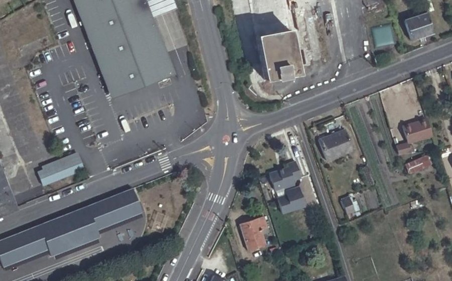 Vue aérienne du Mini-giratoire n°264335187