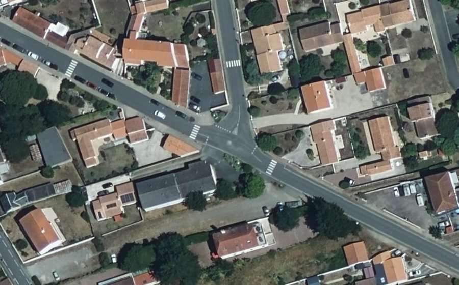 Vue aérienne du Mini-giratoire n°264781132