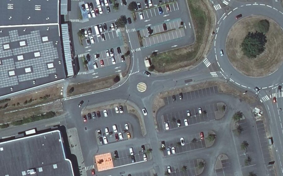 Vue aérienne du Mini-giratoire n°265557221