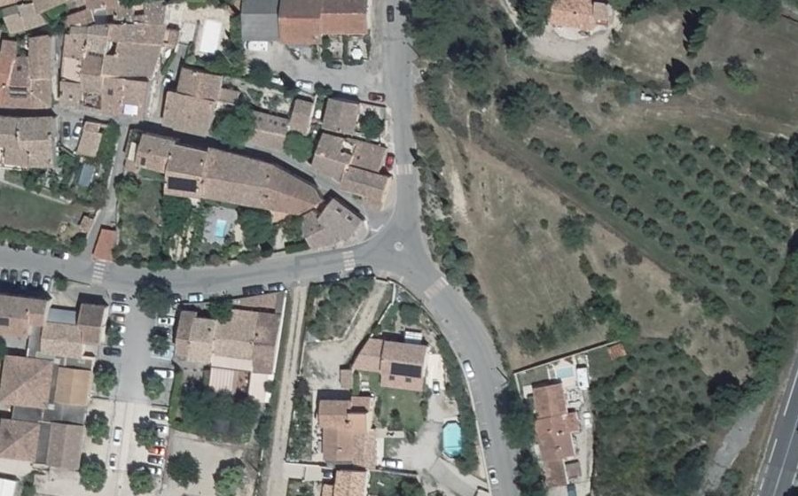 Vue aérienne du Mini-giratoire n°265733147