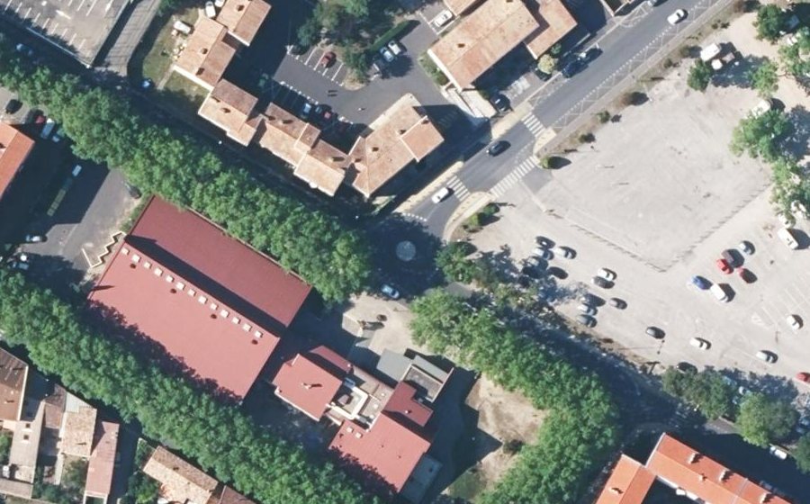 Vue aérienne du Mini-giratoire n°266156062