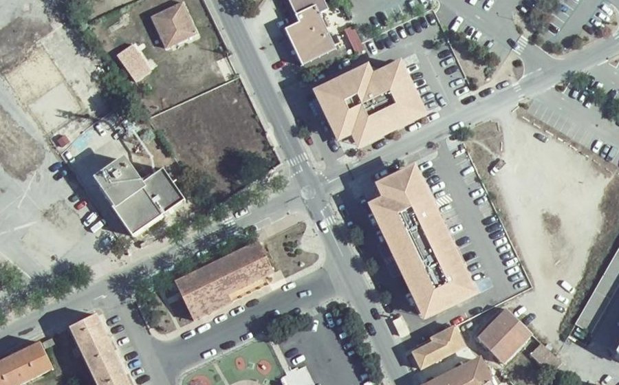 Vue aérienne du Mini-giratoire n°266172530