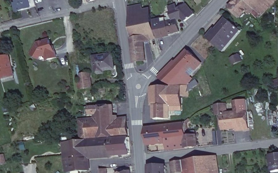 Vue aérienne du Mini-giratoire n°266873743