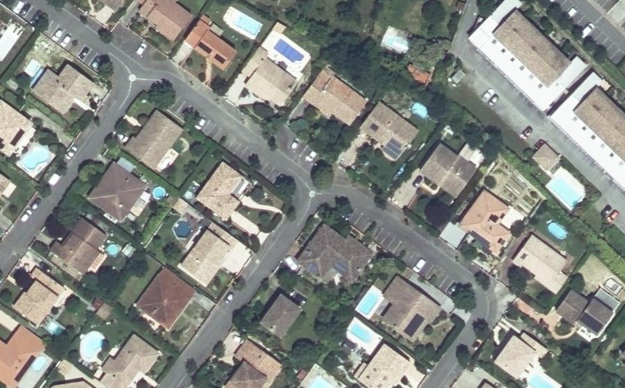 Vue aérienne du Mini-giratoire n°267021236