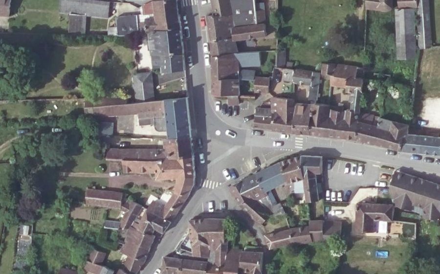 Vue aérienne du Mini-giratoire n°267205932