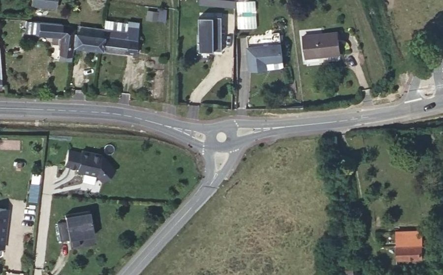 Vue aérienne du Mini-giratoire n°267781737