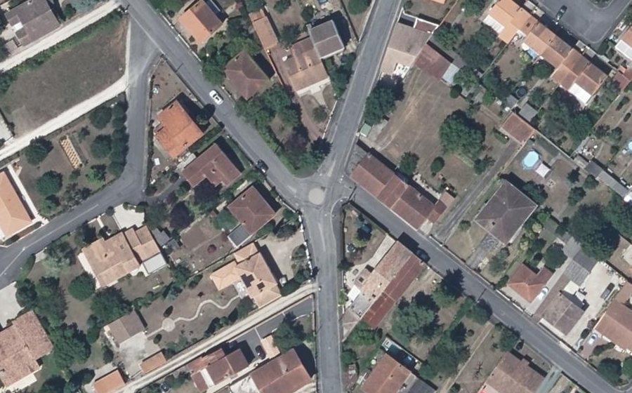 Vue aérienne du Mini-giratoire n°268257364