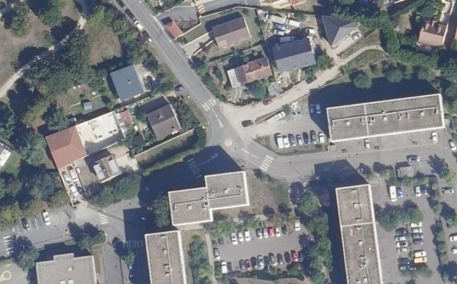 Vue aérienne du Mini-giratoire n°269671062