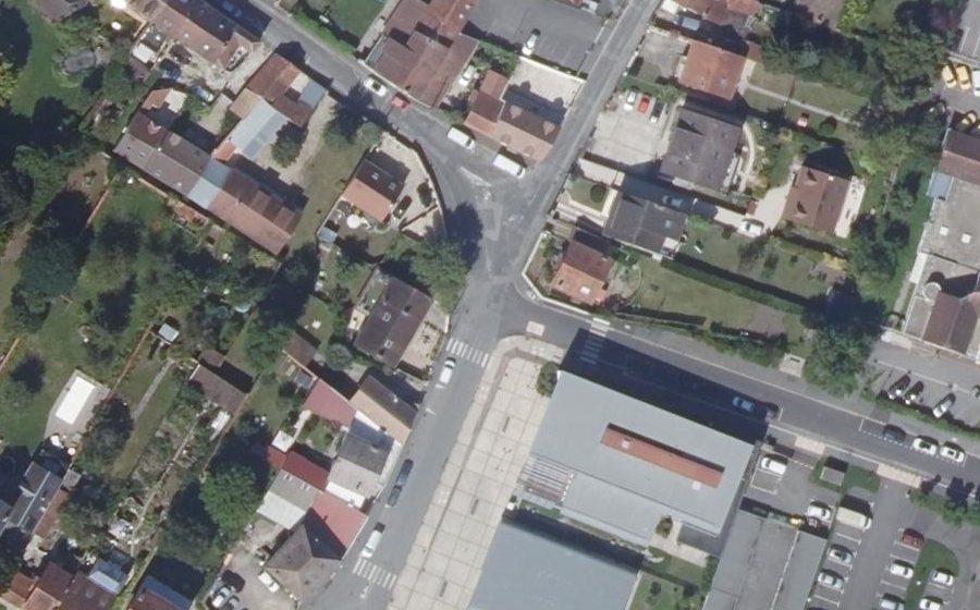 Vue aérienne du Mini-giratoire n°269728787