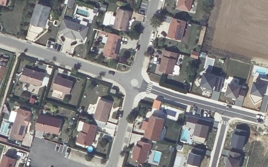 Vue aérienne du Mini-giratoire n°269958619