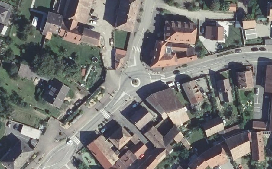 Vue aérienne du Mini-giratoire n°270325925