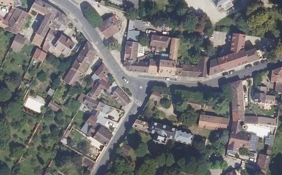 Vue aérienne du Mini-giratoire n°270820643