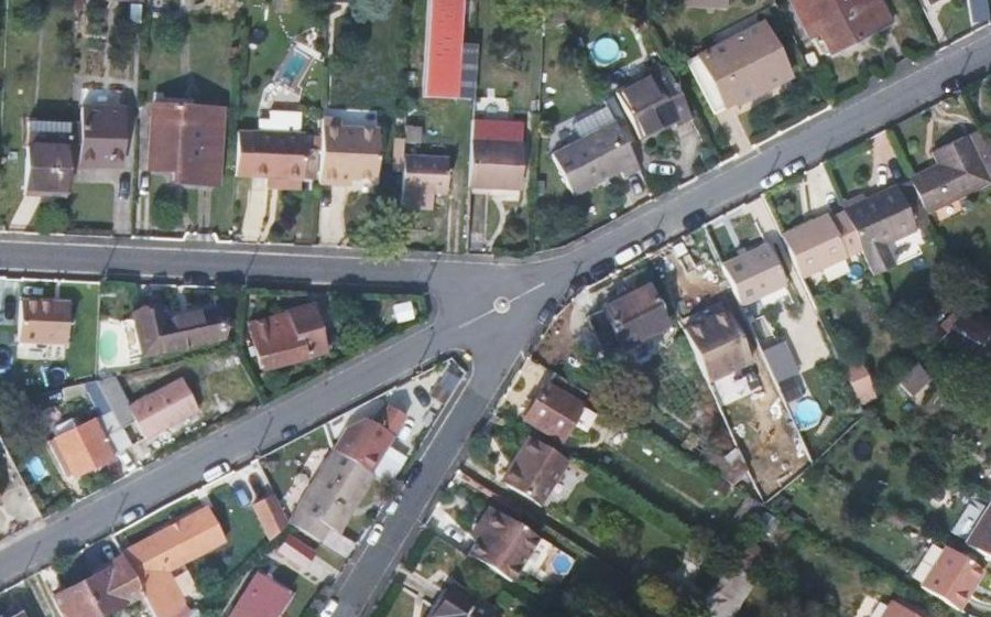 Vue aérienne du Mini-giratoire n°271230148