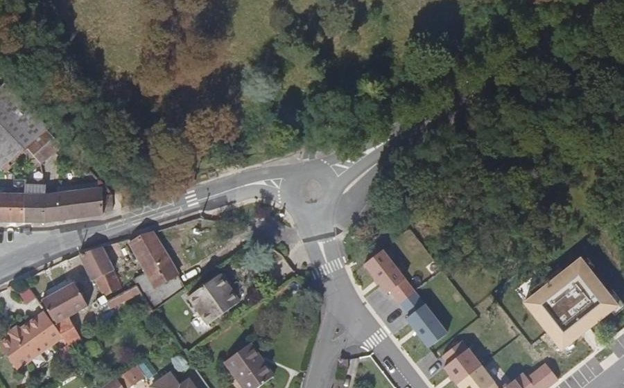 Vue aérienne du Mini-giratoire n°271449046