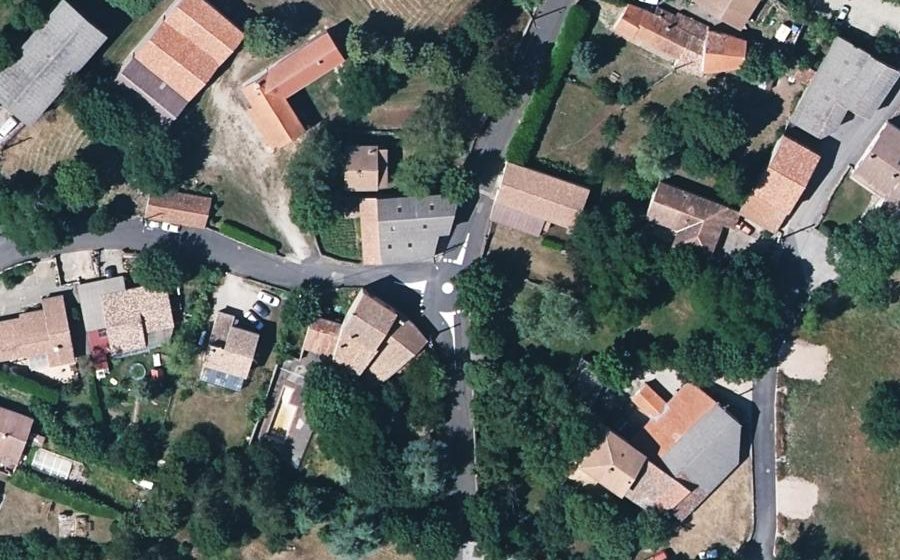 Vue aérienne du Mini-giratoire n°272829493