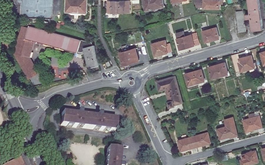 Vue aérienne du Mini-giratoire n°274119823