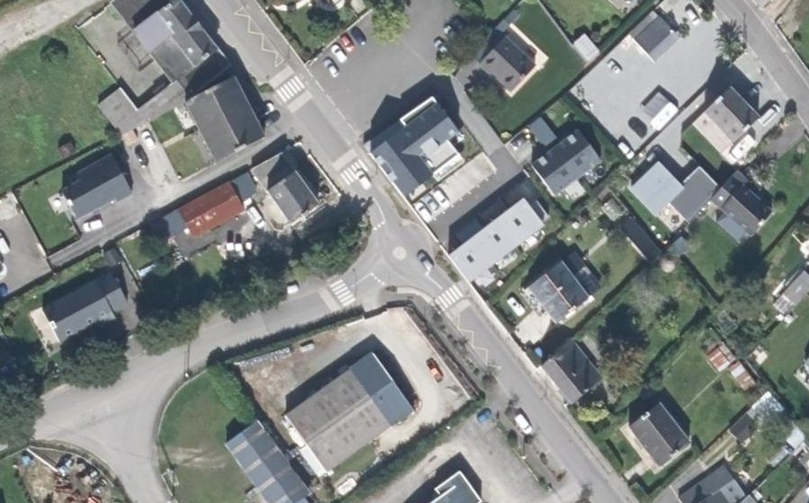 Vue aérienne du Mini-giratoire n°274123134