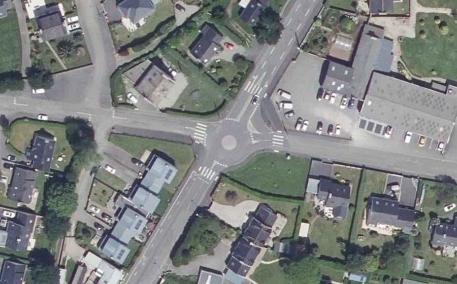 Vue aérienne du Mini-giratoire n°274265508