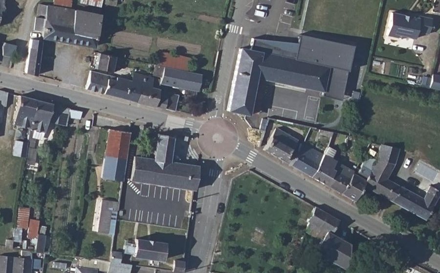 Vue aérienne du Mini-giratoire n°274873037