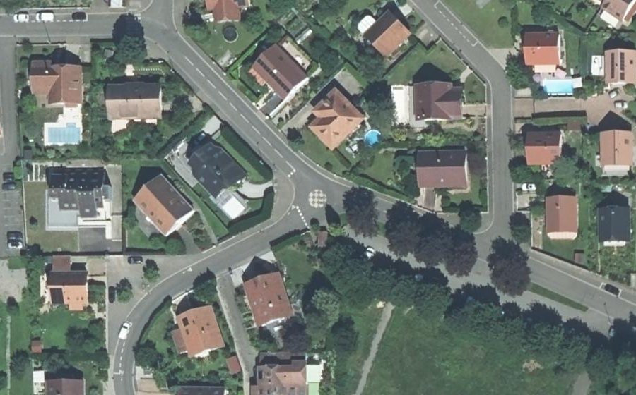 Vue aérienne du Mini-giratoire n°276646099