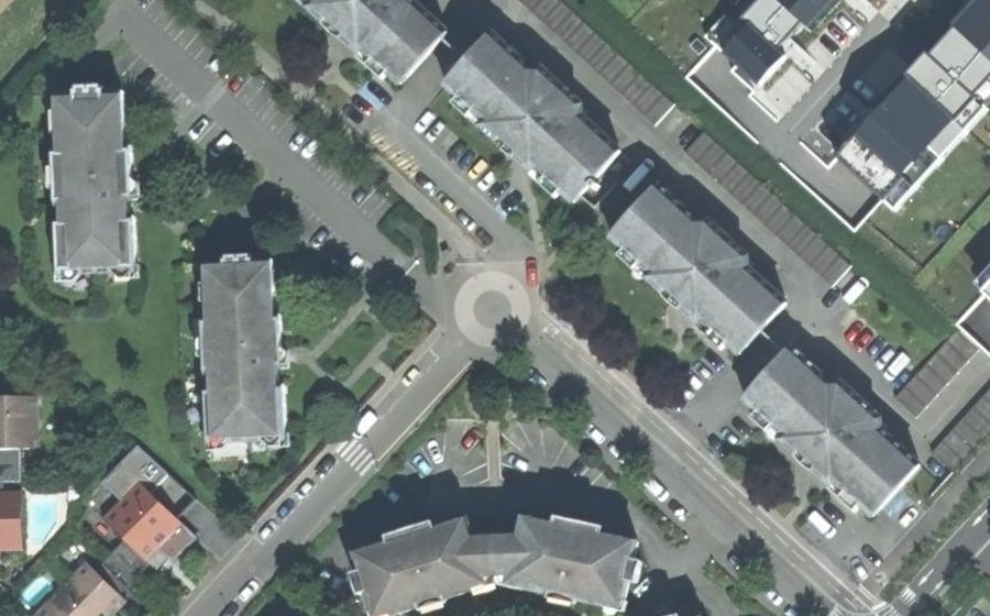 Vue aérienne du Mini-giratoire n°276656601