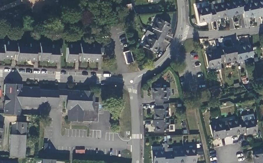 Vue aérienne du Mini-giratoire n°276809915