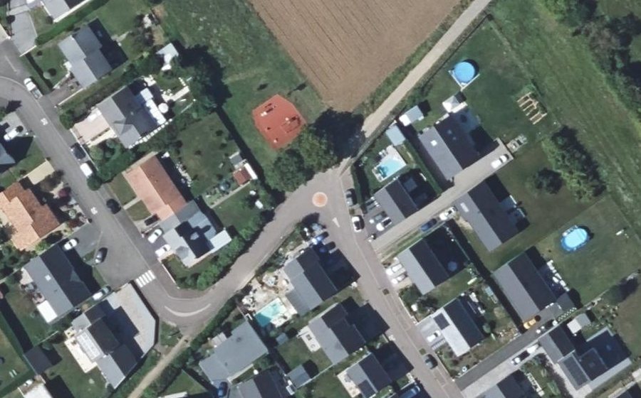 Vue aérienne du Mini-giratoire n°277480755