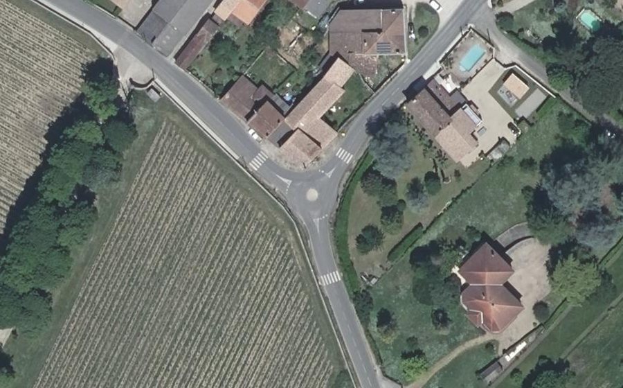 Vue aérienne du Mini-giratoire n°277546441