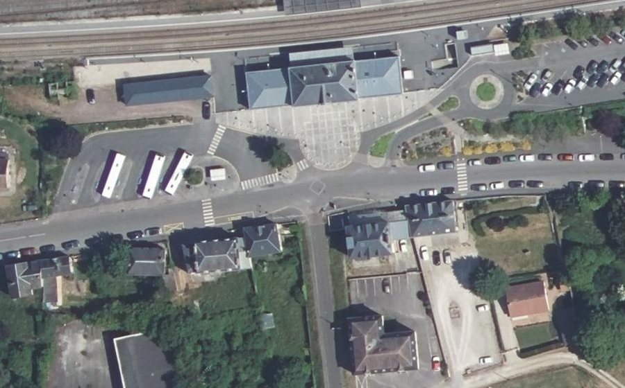 Vue aérienne du Mini-giratoire n°277755233