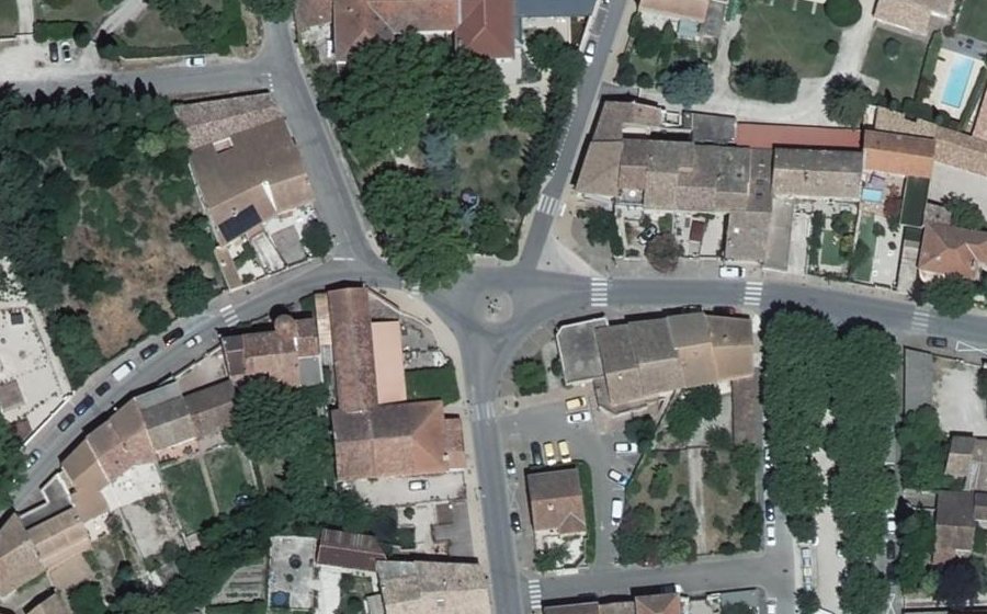 Vue aérienne du Mini-giratoire n°277775112