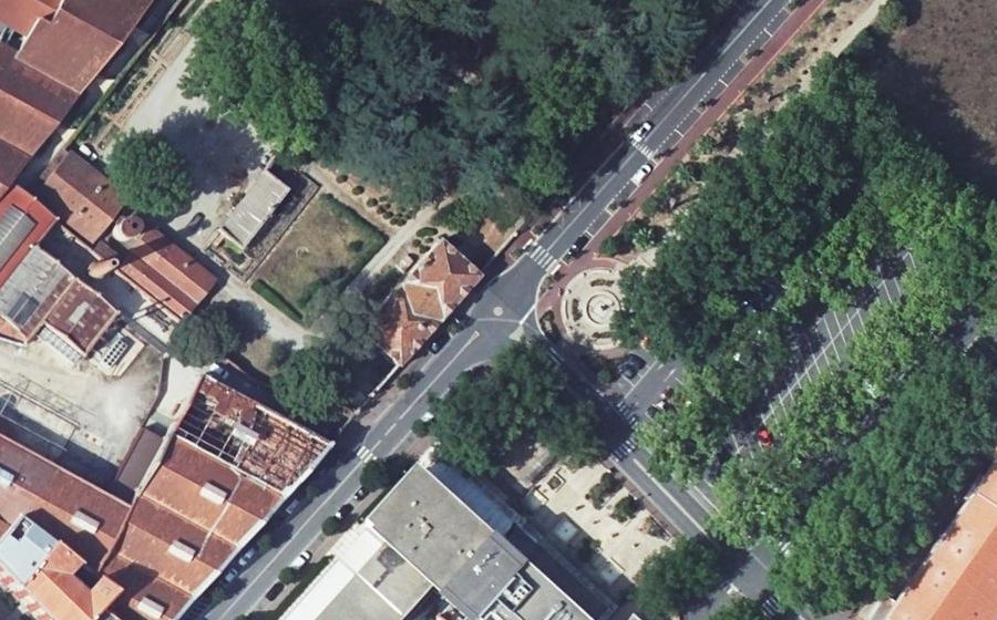 Vue aérienne du Mini-giratoire n°278260310